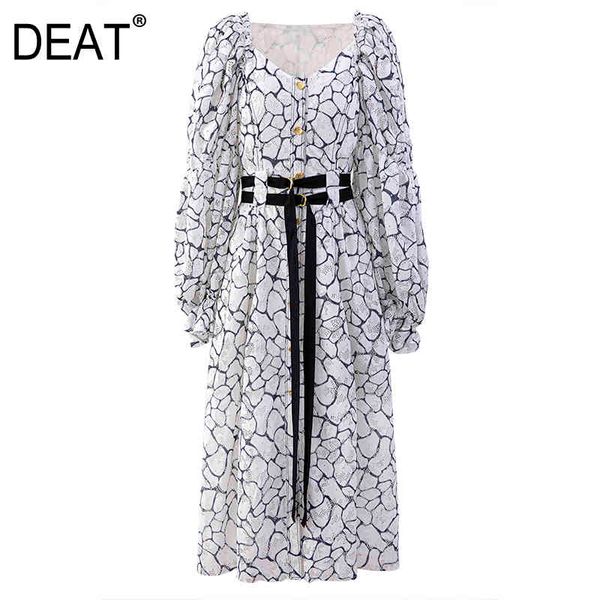 spring and summer fashion women sqaure collar lantern sleeves printed high waist pullover dresses female gx1092 210421, Black;gray
spring and summer fashion women sqaure collar lantern sleeves printed high waist pullover dresses female gx1092 210421, Black;gray