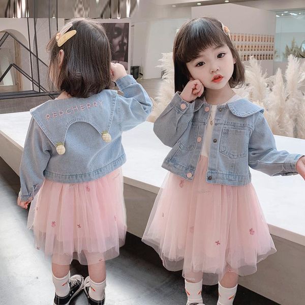 clothing sets baby girl clothes spring autumn 2021 children's 0-6 y kids fashion denim jacket+dress 2pcs toddler outfits, White
clothing sets baby girl clothes spring autumn 2021 children's 0-6 y kids fashion denim jacket+dress 2pcs toddler outfits, White