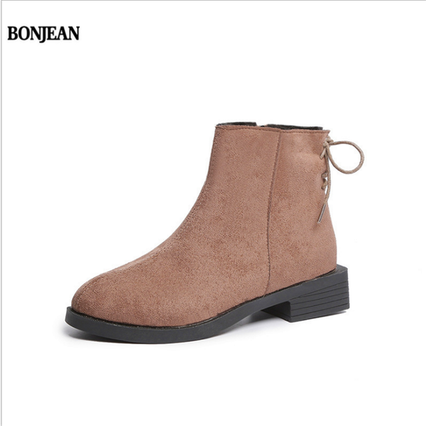 boots bonjean classics fashion women autumn ankle round toe med vintage short solid leisure winter shoes plus size, Black
boots bonjean classics fashion women autumn ankle round toe med vintage short solid leisure winter shoes plus size, Black