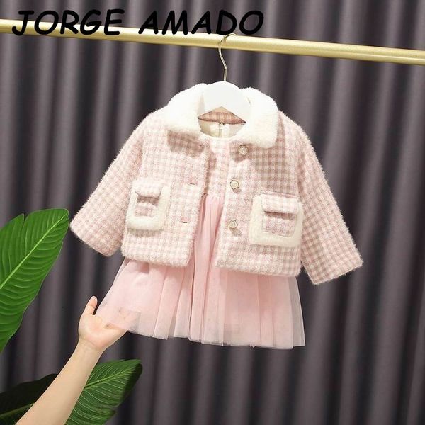 girl's dresses winter girls suit plaid fleece thick coat+gauze vest 2pcs set toddler girl clothes e20406 fqrw, Red;yellow
girl's dresses winter girls suit plaid fleece thick coat+gauze vest 2pcs set toddler girl clothes e20406 fqrw, Red;yellow
