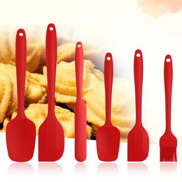 6 Pcs Silicone Pastry Spatula Set Non-Stick Rubber Spatula Oil Brush Heat-Resistant Spatula for Home Kitchen Baking Cooking Set
6 Pcs Silicone Pastry Spatula Set Non-Stick Rubber Spatula Oil Brush Heat-Resistant Spatula for Home Kitchen Baking Cooking Set