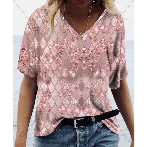 women's blouses & shirts casual print v-neck short sleeves shirt elegant pullover loose v neck fashion lady clothing 2021, White
women's blouses & shirts casual print v-neck short sleeves shirt elegant pullover loose v neck fashion lady clothing 2021, White