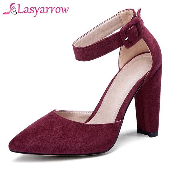 lasyarrow summer women pumps high heels wedding shoes thick pointed toe cut out sandals ladies black red party dress
lasyarrow summer women pumps high heels wedding shoes thick pointed toe cut out sandals ladies black red party dress