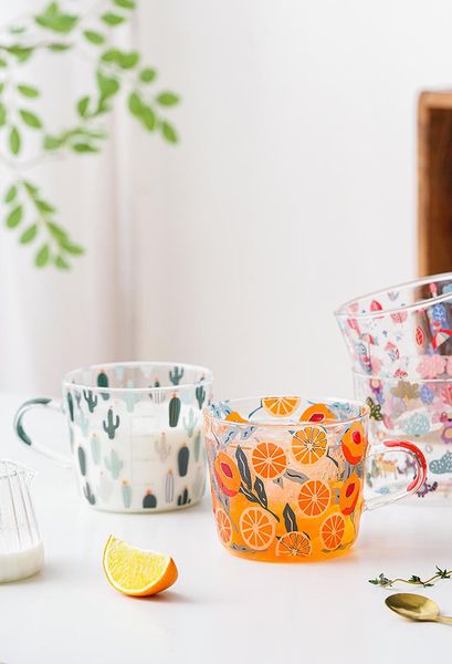 wine glasses jungle glass water cup with scale fashion breakfast milk coffee mug 500ml large capacity teacup
wine glasses jungle glass water cup with scale fashion breakfast milk coffee mug 500ml large capacity teacup