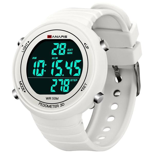 men watch sports digital casual led display waterproof electronic wrist alarm reloj hombre for wristwatches, Slivery;brown
men watch sports digital casual led display waterproof electronic wrist alarm reloj hombre for wristwatches, Slivery;brown