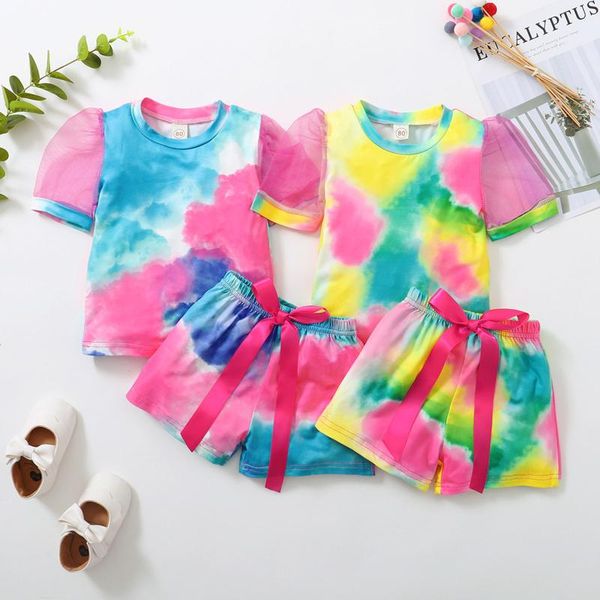 clothing sets baby girls clothes short sleeve rainbow tie-dyed printed +shorts kids girl sport suit children outfit, White
clothing sets baby girls clothes short sleeve rainbow tie-dyed printed +shorts kids girl sport suit children outfit, White
