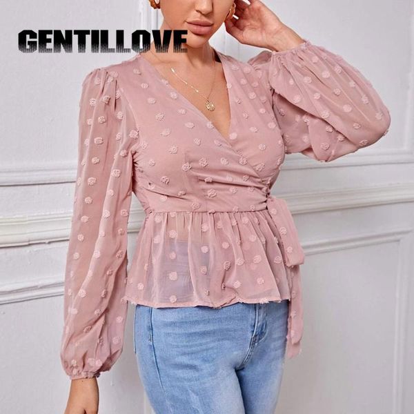 women's blouses & shirts elegant chiffon solid blouse lantern long sleeve tees deep v neck frilled tunics retro clothes beautiful 2, White
women's blouses & shirts elegant chiffon solid blouse lantern long sleeve tees deep v neck frilled tunics retro clothes beautiful 2, White