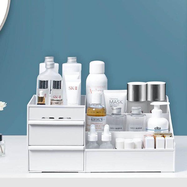 1pclarge capacity cosmetic storage box makeup drawer organizer jewelry nail polish container desksundries boxes & bins
1pclarge capacity cosmetic storage box makeup drawer organizer jewelry nail polish container desksundries boxes & bins