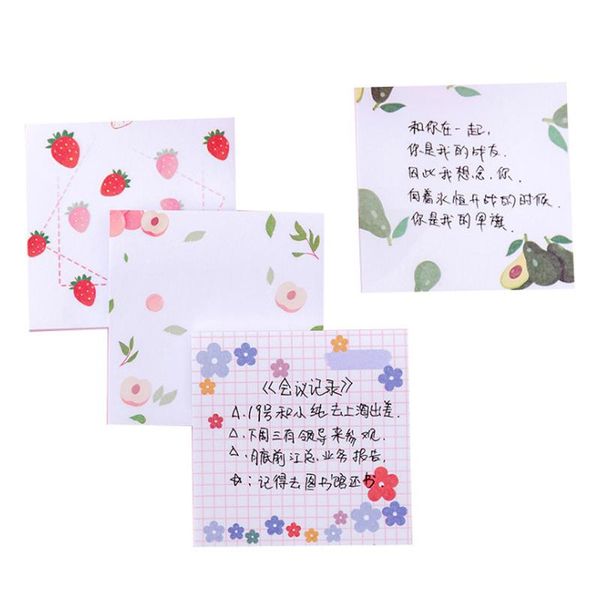 gift wrap 16packs cartoon flower fruits notebook memo pad self-adhesive sticky notes office school supplies
gift wrap 16packs cartoon flower fruits notebook memo pad self-adhesive sticky notes office school supplies