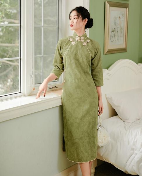 will comfort a chip all inner young girl improved qipao dress price casual dresses, Black;gray
will comfort a chip all inner young girl improved qipao dress price casual dresses, Black;gray