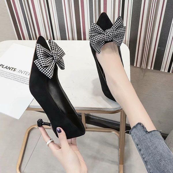 dress shoes cresfimix zapatos de mujer women classic bow tie slip on stiletto heels for office lady cool c6187, Black
dress shoes cresfimix zapatos de mujer women classic bow tie slip on stiletto heels for office lady cool c6187, Black