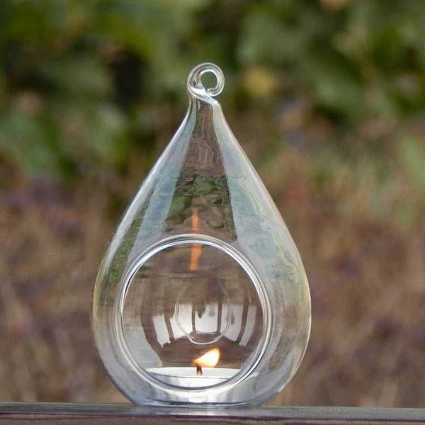 4pcs/pack 7*12cm water drop shaped glass candle holder home decoration handmade lamp blown transparent vase wedding prop holders
4pcs/pack 7*12cm water drop shaped glass candle holder home decoration handmade lamp blown transparent vase wedding prop holders