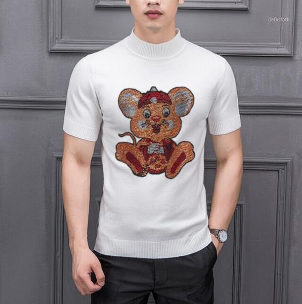 men's sweaters quality 2021 men luxury winter drill casual pullover asian plug size high drop, White;black
men's sweaters quality 2021 men luxury winter drill casual pullover asian plug size high drop, White;black