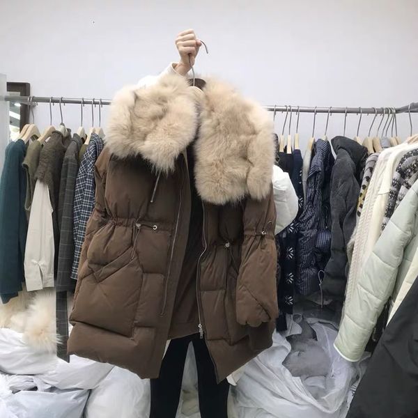 women's down & parkas womens design clothing fashion fox feather collar jacket autumn and winter warm medium length women 8d6c, Black
women's down & parkas womens design clothing fashion fox feather collar jacket autumn and winter warm medium length women 8d6c, Black