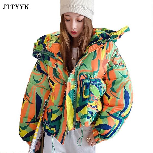 women's down & parkas 2021korean fashion oversize winter jacket women graffiti print hooded short parka girls thick streetwear warm pad, Black
women's down & parkas 2021korean fashion oversize winter jacket women graffiti print hooded short parka girls thick streetwear warm pad, Black