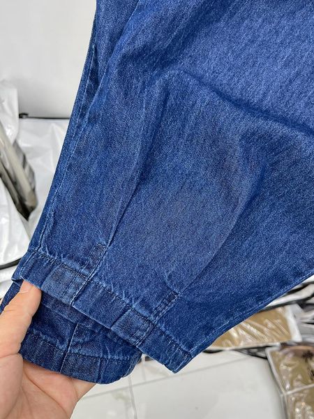 women's jeans nine-point female summer thin section 2021 scheming high waist casual looselittle man old harem pants, Blue
women's jeans nine-point female summer thin section 2021 scheming high waist casual looselittle man old harem pants, Blue