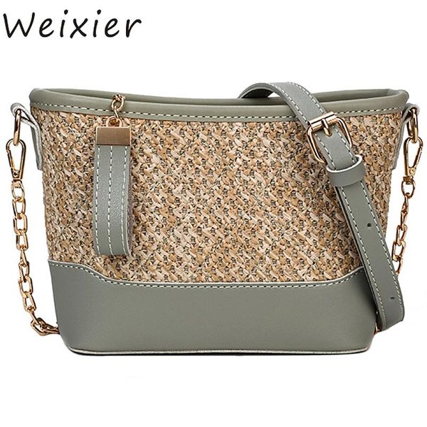 outdoor bags weixier handbag 2021 summer fashion straw women's designer chain shoulder messenger bag beach v1-85
outdoor bags weixier handbag 2021 summer fashion straw women's designer chain shoulder messenger bag beach v1-85