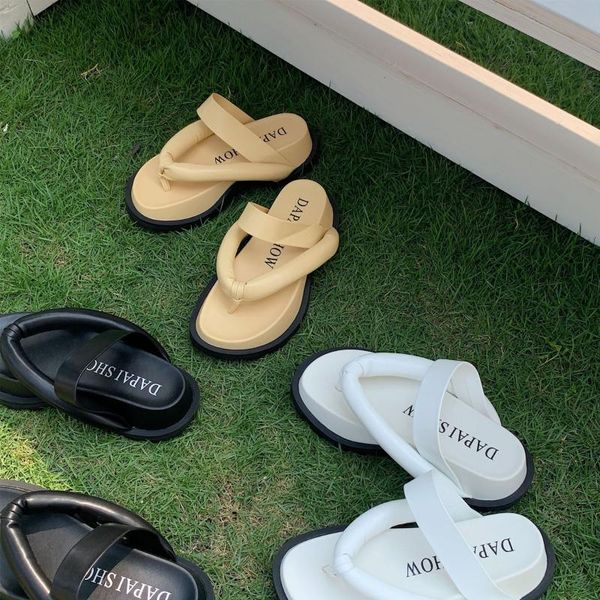 slippers shoes woman 2021 square heel female platform rubber flip flops low block hawaiian slides scandals fabric rome hoof, Black
slippers shoes woman 2021 square heel female platform rubber flip flops low block hawaiian slides scandals fabric rome hoof, Black