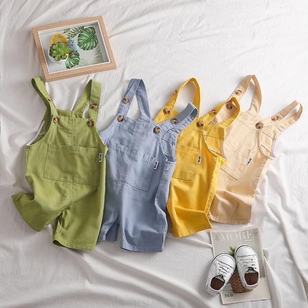 summer kids overalls korean casual boys girls loose cotton jumpsuits baby suspender shorts children's pants, Blue
summer kids overalls korean casual boys girls loose cotton jumpsuits baby suspender shorts children's pants, Blue