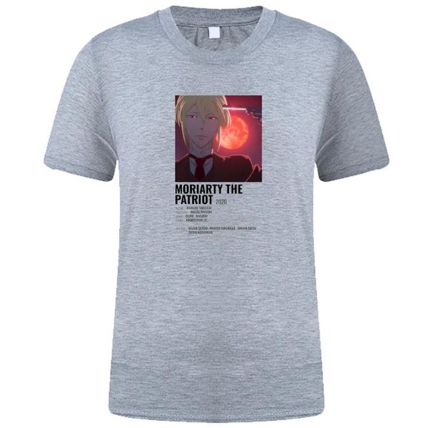 men's t-shirts moriarty the patriot cartoon men japan anime funny tee shirts summer cotton loose t shirt casual harajuku male, White;black
men's t-shirts moriarty the patriot cartoon men japan anime funny tee shirts summer cotton loose t shirt casual harajuku male, White;black