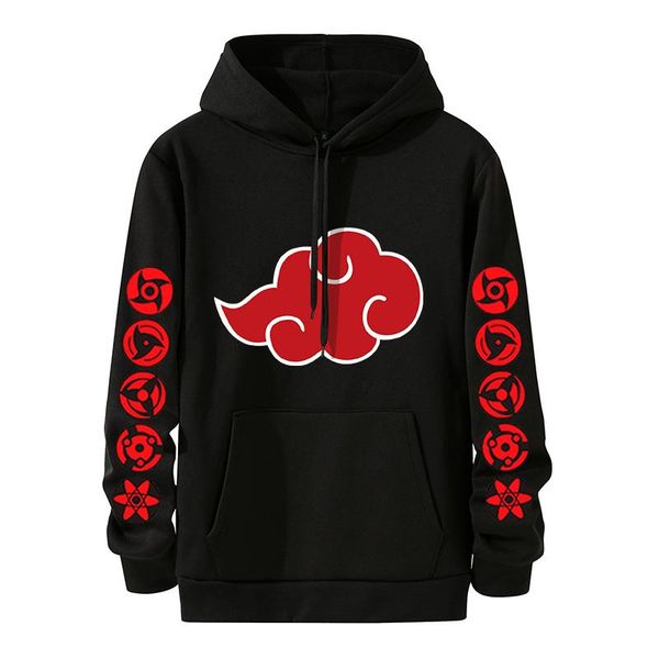 men's hoodies & sweatshirts 2021 japanese anim akatsuki cloud symbol pullover hoodie men streetwear print yellow oversized hooded sweat, Black
men's hoodies & sweatshirts 2021 japanese anim akatsuki cloud symbol pullover hoodie men streetwear print yellow oversized hooded sweat, Black