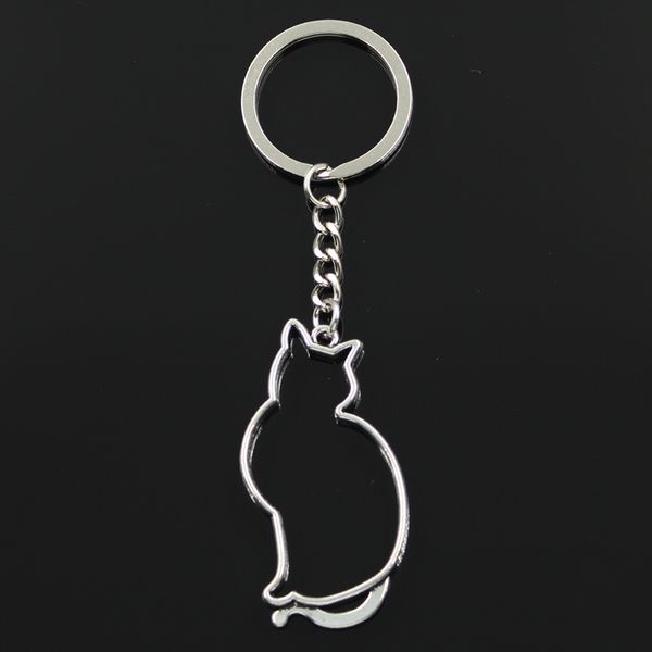 fashion 3cm key ring metal key chain keychain jewelry antique bronze silver color plated cat 53x27mm pendant
fashion 3cm key ring metal key chain keychain jewelry antique bronze silver color plated cat 53x27mm pendant