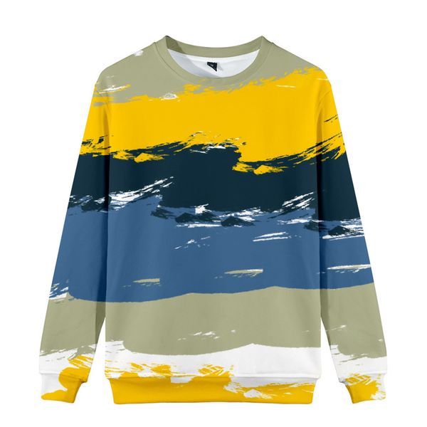Contrasting pattern cartoon boy girl T-shirt 3D printing animal print T-shirt long-sleeved shirt color clothes children's top, Blue
Contrasting pattern cartoon boy girl T-shirt 3D printing animal print T-shirt long-sleeved shirt color clothes children's top, Blue