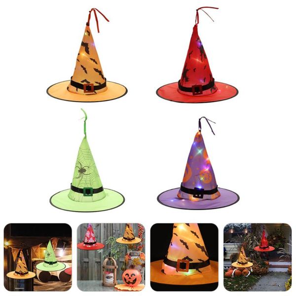 party hats 4pcs luminous witch decorative themed festive supplies
party hats 4pcs luminous witch decorative themed festive supplies