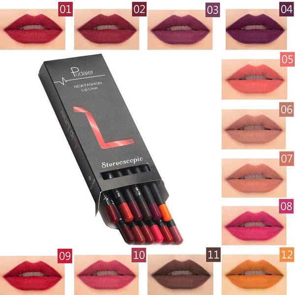 lip pencils 12pcs professional waterproof lipliner pencil smooth natural liner pen long lasting moisturizer cosmetic makeup
lip pencils 12pcs professional waterproof lipliner pencil smooth natural liner pen long lasting moisturizer cosmetic makeup