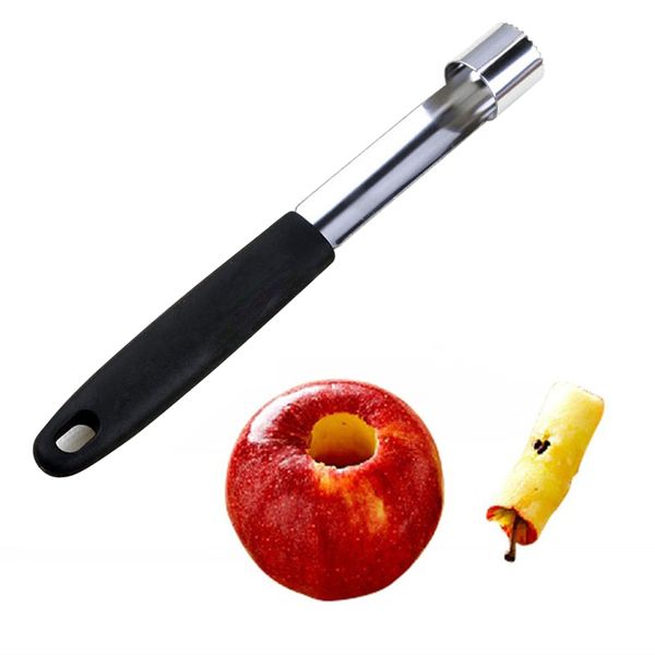 1pc stainless steel apple corer pitter pear bell twist fruit core seed remover pepper kitchen tool gadget stoner easy remove pit
1pc stainless steel apple corer pitter pear bell twist fruit core seed remover pepper kitchen tool gadget stoner easy remove pit