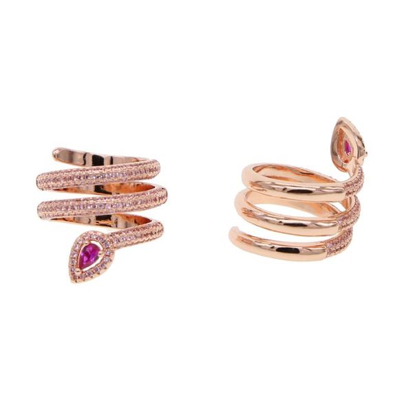 cluster rings open size adjustable clear red cubic zirconia multi wrap women full finger snake shaped ring fashion jewelry, Golden;silver
cluster rings open size adjustable clear red cubic zirconia multi wrap women full finger snake shaped ring fashion jewelry, Golden;silver