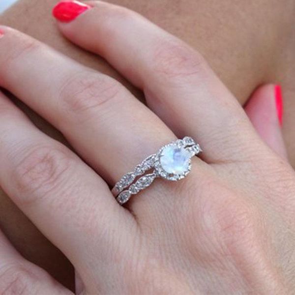 wedding rings 2021 temperament s925 sterling silver ring set white fire opal finger sets for woman fashion bridal gifts, Slivery;golden
wedding rings 2021 temperament s925 sterling silver ring set white fire opal finger sets for woman fashion bridal gifts, Slivery;golden