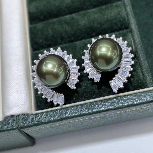 other d528 pearl earrings fine jewelry 925 sterling silver round 9-10mm nature fresh water peacock green black pearls stud, Golden;silver
other d528 pearl earrings fine jewelry 925 sterling silver round 9-10mm nature fresh water peacock green black pearls stud, Golden;silver