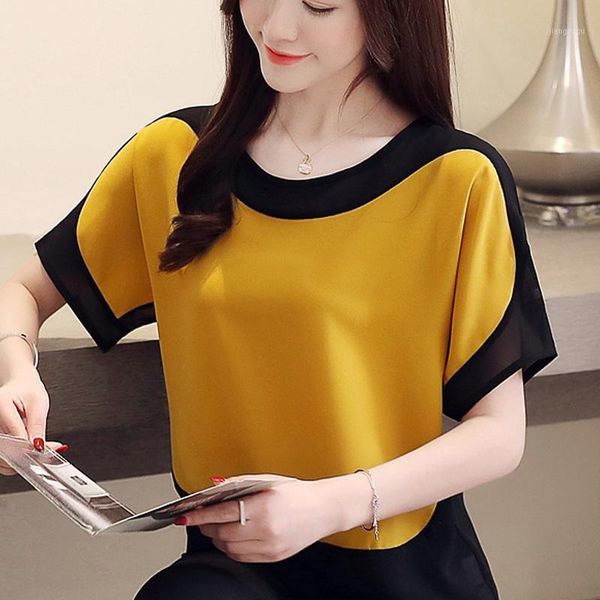 women's blouses & shirts summer 2021 batwing sleeve blouse women plus size 3xl chiffon 29b, White
women's blouses & shirts summer 2021 batwing sleeve blouse women plus size 3xl chiffon 29b, White