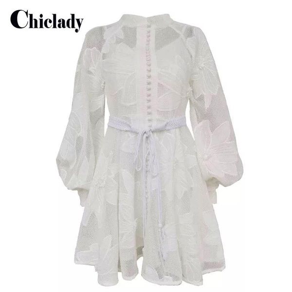 casual dresses chiclady runway designer embroidery tassel sashes mini white dress single breasted cotton lantern sleeve party r, Black;gray
casual dresses chiclady runway designer embroidery tassel sashes mini white dress single breasted cotton lantern sleeve party r, Black;gray