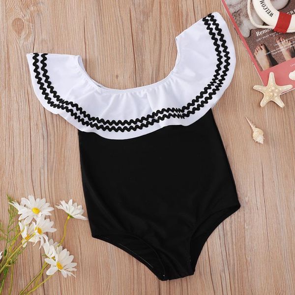 arrivals summer baby girls one pieces swimwears fashion ruffle white black patchwork children clothings one-pieces
arrivals summer baby girls one pieces swimwears fashion ruffle white black patchwork children clothings one-pieces