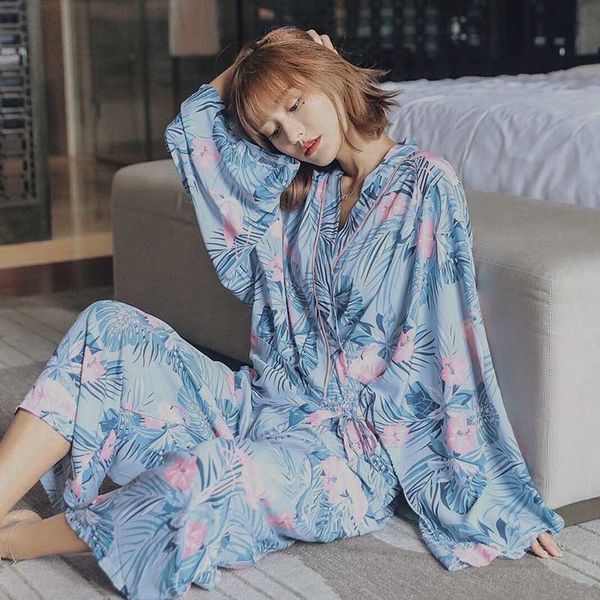 women's sleepwear spring & summer cartoon flamingo printed blue pajamas set women comfort loose thin homewear ladies kimono style, Black;red
women's sleepwear spring & summer cartoon flamingo printed blue pajamas set women comfort loose thin homewear ladies kimono style, Black;red