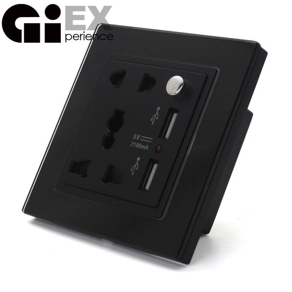 smart home control black glass panel 10v universal socket + 2 usb 5v same color as touch switch customizable siamese & 90-250v
smart home control black glass panel 10v universal socket + 2 usb 5v same color as touch switch customizable siamese & 90-250v