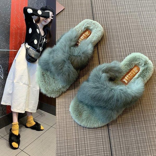 winter women slippers keep warm faux fur home shoes cross vamp furry flats female slides cozy woman, Black
winter women slippers keep warm faux fur home shoes cross vamp furry flats female slides cozy woman, Black