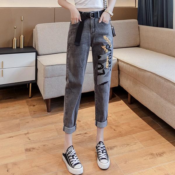 women's jeans spring 2021 high waist harem pants ankle casual denim trousers plus size summer blue
women's jeans spring 2021 high waist harem pants ankle casual denim trousers plus size summer blue