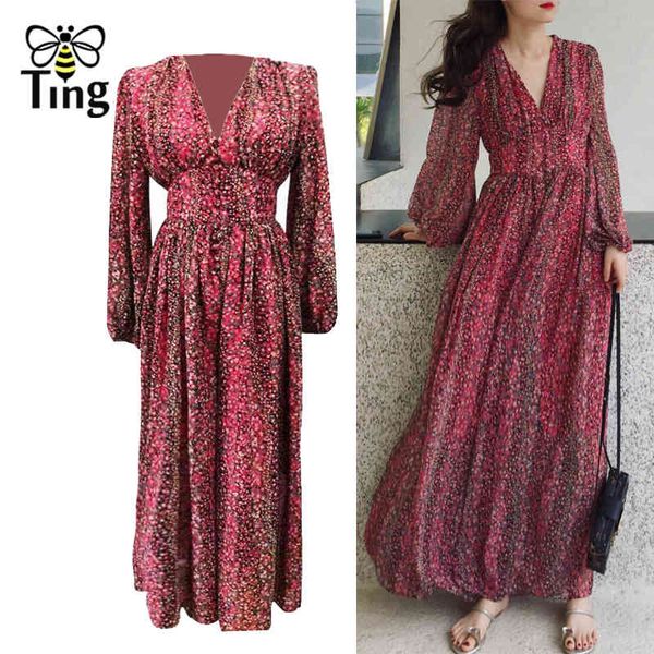 designer style high waist floral maxi dress vintage women fuchsia print chiffon casual dresses v neck boho vestidos 210513, Black;gray
designer style high waist floral maxi dress vintage women fuchsia print chiffon casual dresses v neck boho vestidos 210513, Black;gray