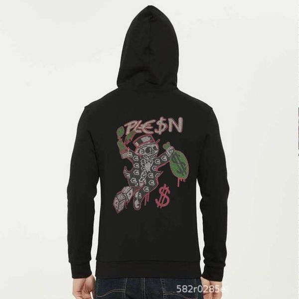 men's hoodies & sweatshirts autumn and winter rhinestone hoodie loose cotton pullover 2021 fashion casual, Black
men's hoodies & sweatshirts autumn and winter rhinestone hoodie loose cotton pullover 2021 fashion casual, Black