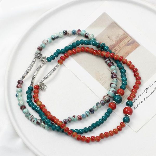 link, chain gift flower double-layer jewelry diy bead bracelet creative woven, Black
link, chain gift flower double-layer jewelry diy bead bracelet creative woven, Black