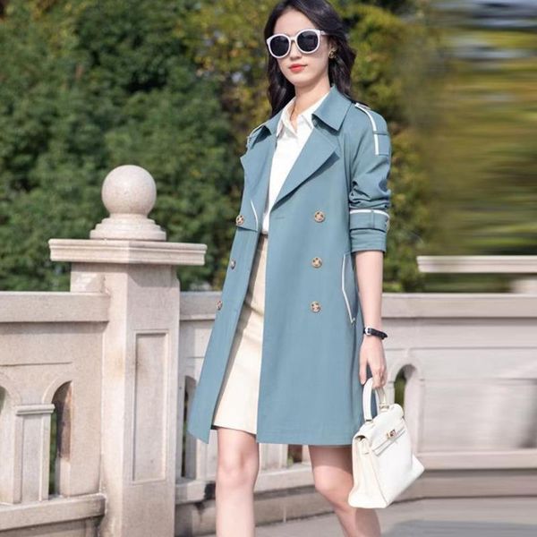 high end windbreaker women mid-length trench coats spring autumn fashion epaulet coat sashes long sleeve gabardina mujer, Tan;black
high end windbreaker women mid-length trench coats spring autumn fashion epaulet coat sashes long sleeve gabardina mujer, Tan;black