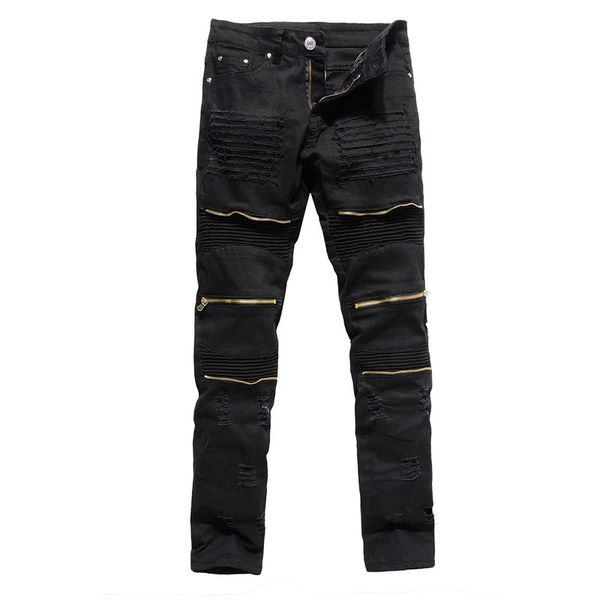men's jeans men folds ripped casual biker denim stretch pants solid slim fit male street skinny pant vintage youth jean, Blue
men's jeans men folds ripped casual biker denim stretch pants solid slim fit male street skinny pant vintage youth jean, Blue