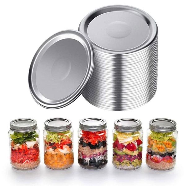 kitchen storage & organization 50pcs wide mouth 70/86mm mason jar canning lids, reusable leak proof split-type silver lids metal lid
kitchen storage & organization 50pcs wide mouth 70/86mm mason jar canning lids, reusable leak proof split-type silver lids metal lid