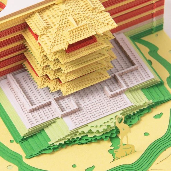 party favor 3d notepad vibrato three-dimensional note paper creative model japan kiyomizu temple sculpture chinese ancient style
party favor 3d notepad vibrato three-dimensional note paper creative model japan kiyomizu temple sculpture chinese ancient style