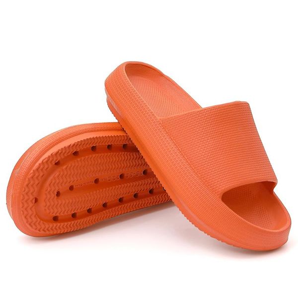 slippers summer thick platform women men's beach soft flip flops slide sandals leisure ladies indoor bathroom anti-slip shoes, Black
slippers summer thick platform women men's beach soft flip flops slide sandals leisure ladies indoor bathroom anti-slip shoes, Black
