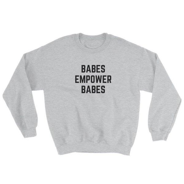 women's hoodies & sweatshirts harajuku babes empower women sweatshirt christ clothing full long sleeve shirt plus size cotton pullover, Black
women's hoodies & sweatshirts harajuku babes empower women sweatshirt christ clothing full long sleeve shirt plus size cotton pullover, Black