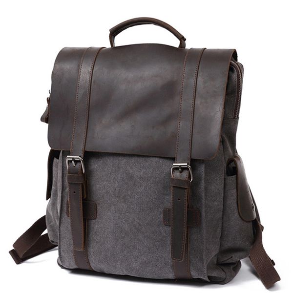 designer 2021 genuine leather backpack vintage school bag rucksack 15.6" lap, four colors available
designer 2021 genuine leather backpack vintage school bag rucksack 15.6" lap, four colors available